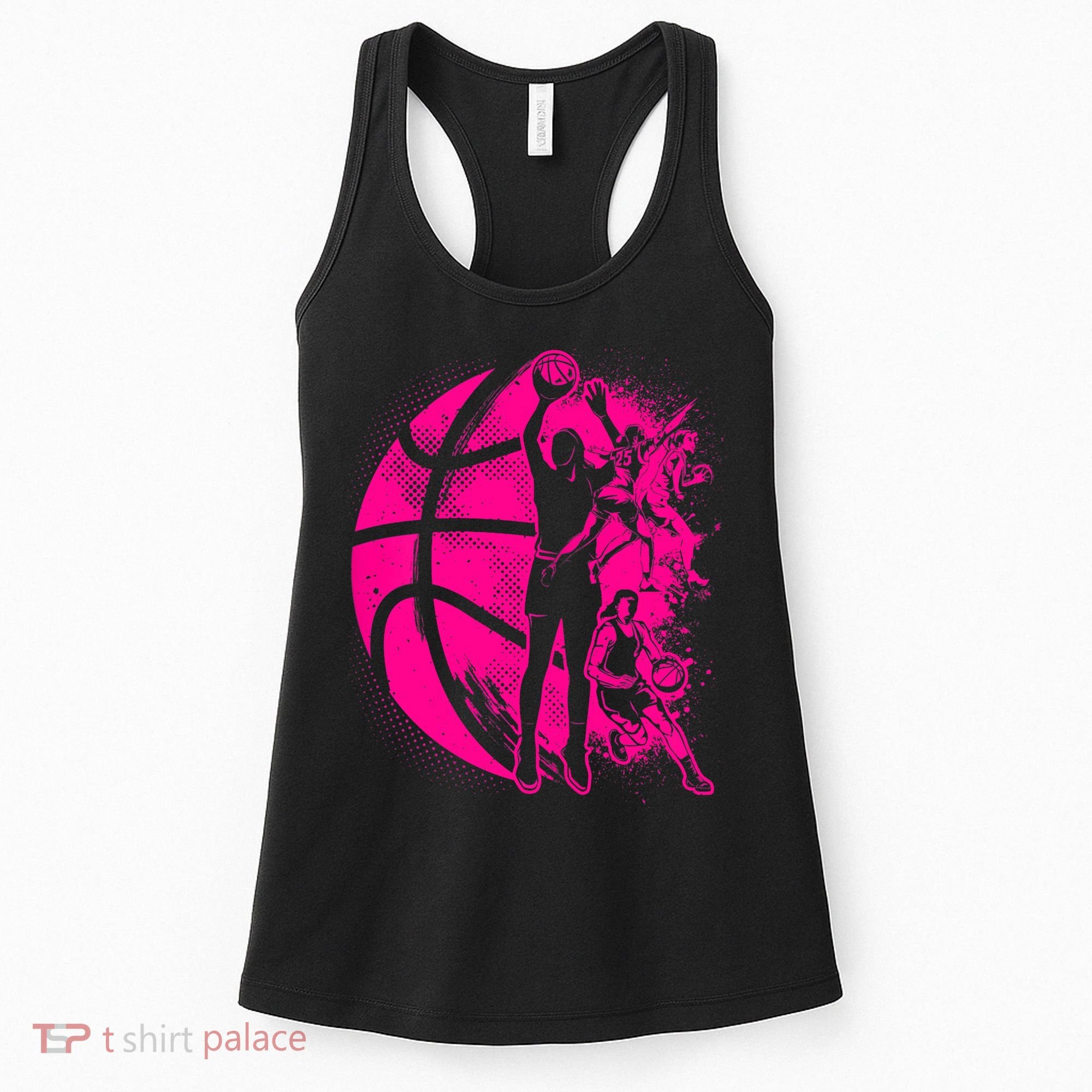 Basketball Girl Wo Female Basketball Team Women's Tank Top