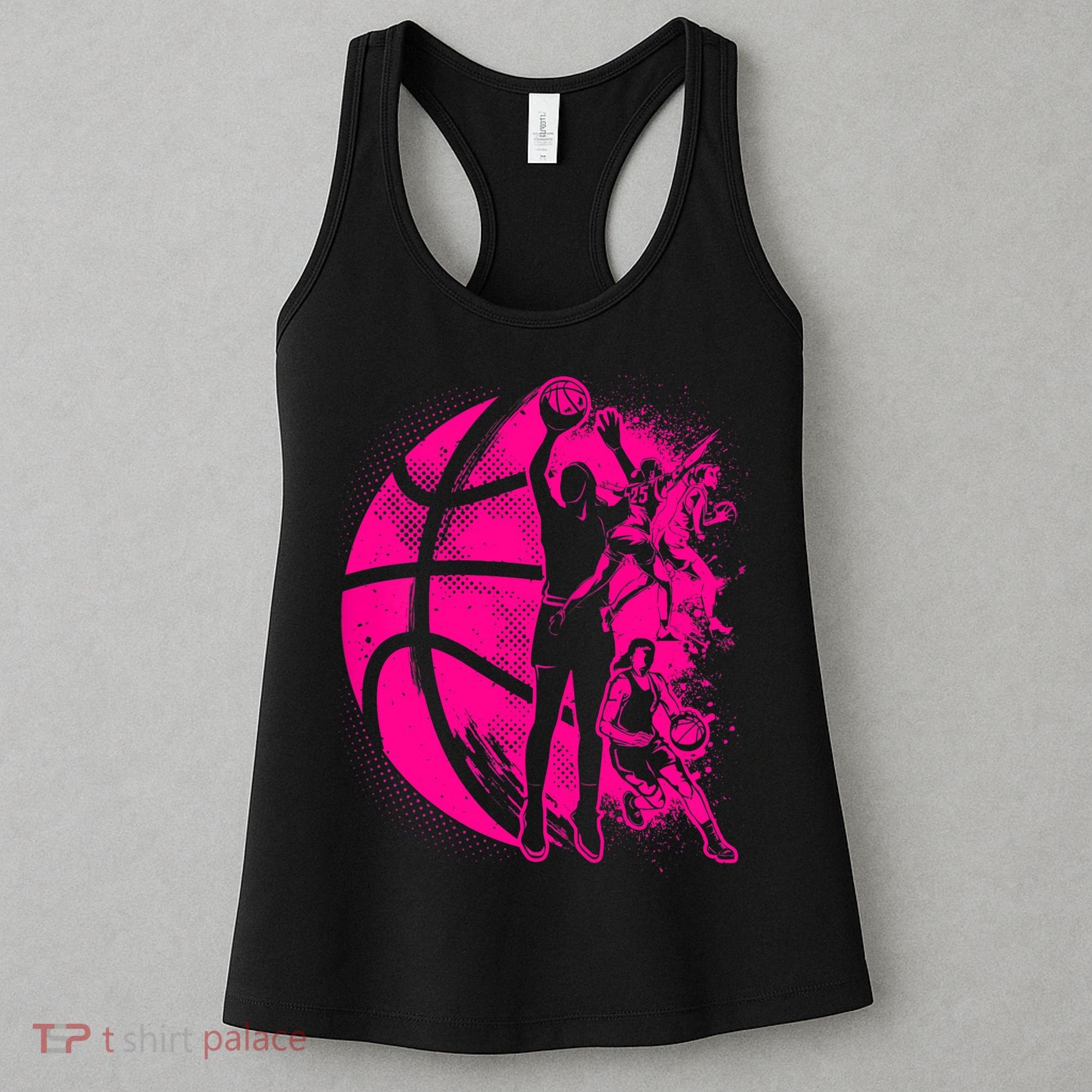 Basketball Girl Wo Female Basketball Team Women's Tank Top