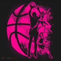 Basketball Girl Wo Female Basketball Team Women's Tank Top thumb 5