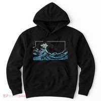 Blue Great Wave Off Kanagawa Hoodie thumb 0
