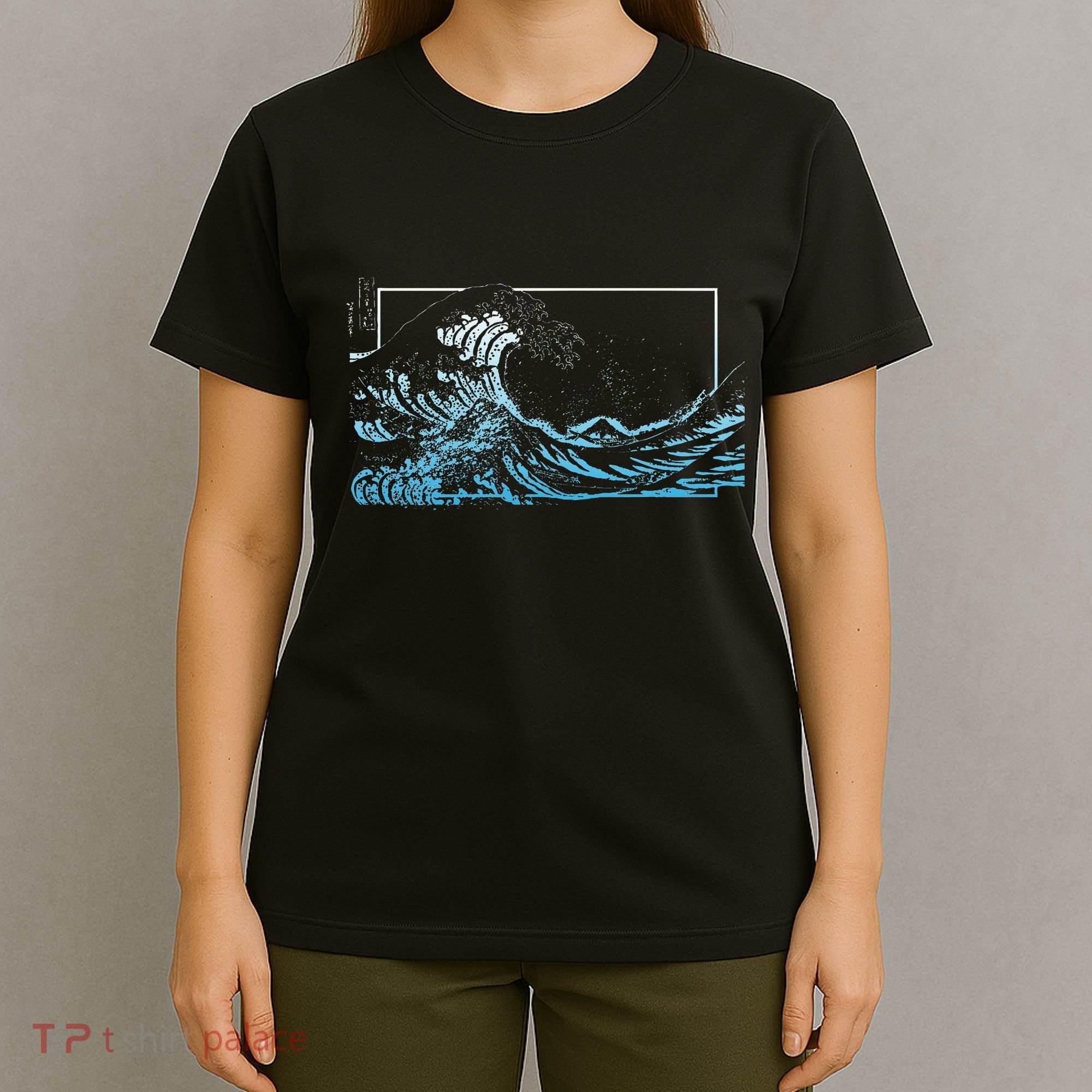 Blue Great Wave Off Kanagawa T-Shirt