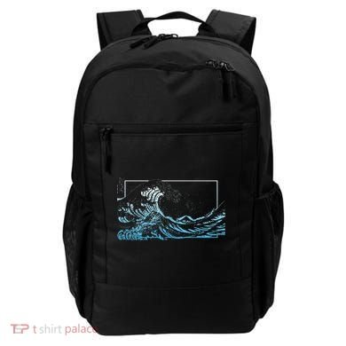 Blue Great Wave Off Kanagawa Backpack