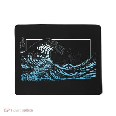 Blue Great Wave Off Kanagawa Mousepad