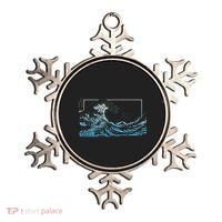 Blue Great Wave Off Kanagawa Ornament thumb 0