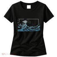 Blue Great Wave Off Kanagawa Women's T-Shirt thumb 0