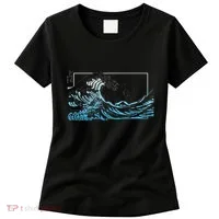 Blue Great Wave Off Kanagawa Women's T-Shirt thumb 0