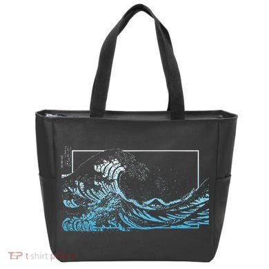 Blue Great Wave Off Kanagawa Bag