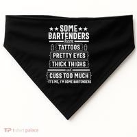 Bartender Gift Women Thighs  USA-Made Doggie Bandana thumb 0