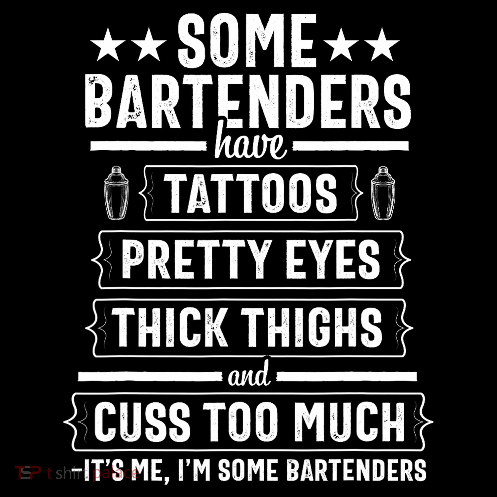Bartender Gift Women Thighs  USA-Made Doggie Bandana