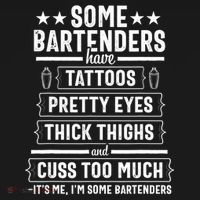 Bartender Gift Women Thighs  Pajama Set thumb 2
