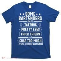 Bartender Gift Women Thighs  T-Shirt thumb 0