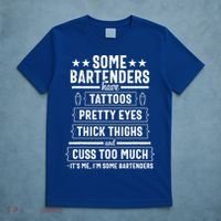 Bartender Gift Women Thighs  T-Shirt thumb 5