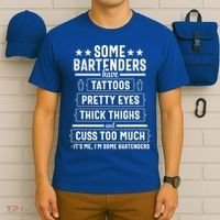 Bartender Gift Women Thighs  T-Shirt thumb 6
