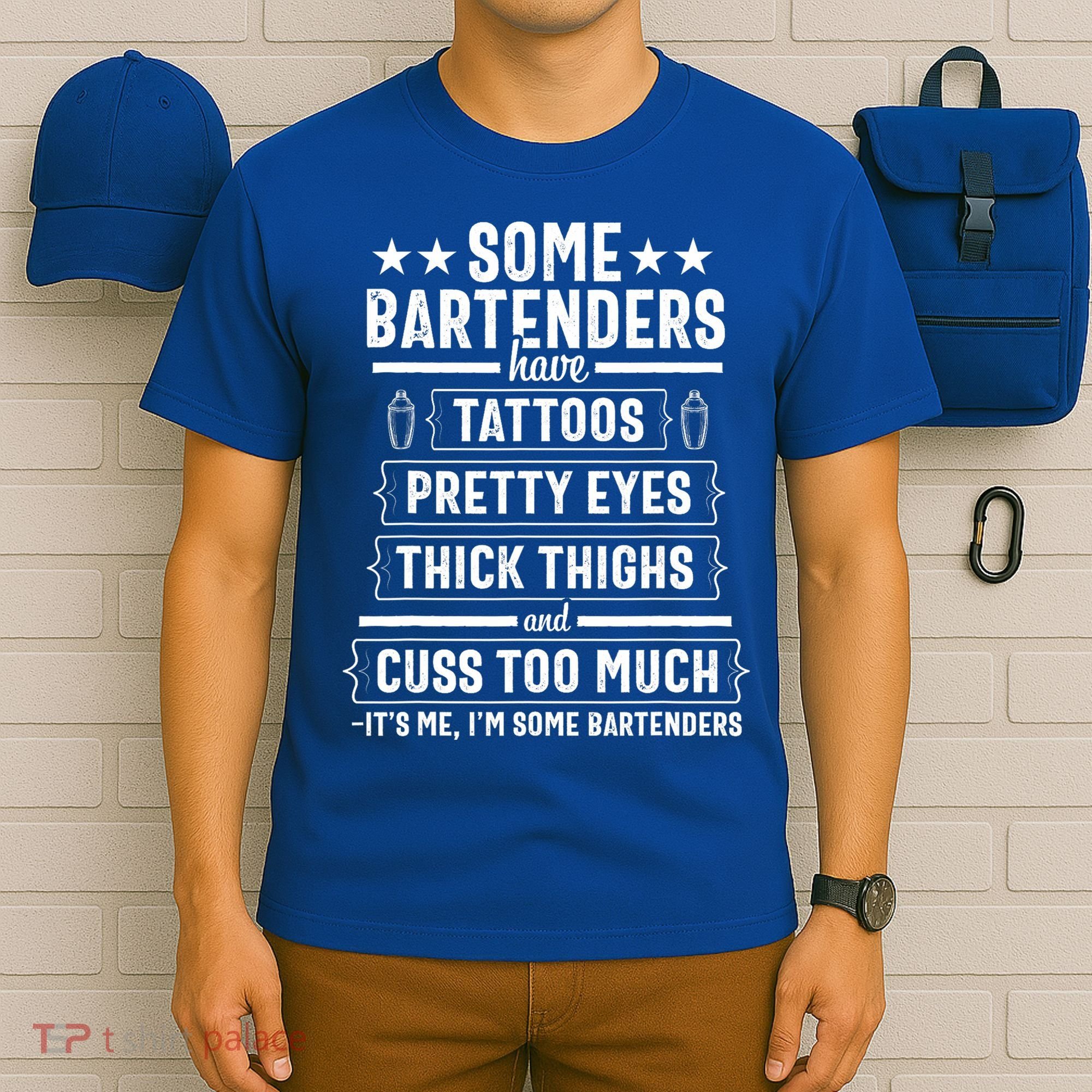 Bartender Gift Women Thighs  T-Shirt