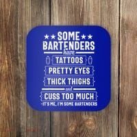 Bartender Gift Women Thighs  Coaster thumb 0