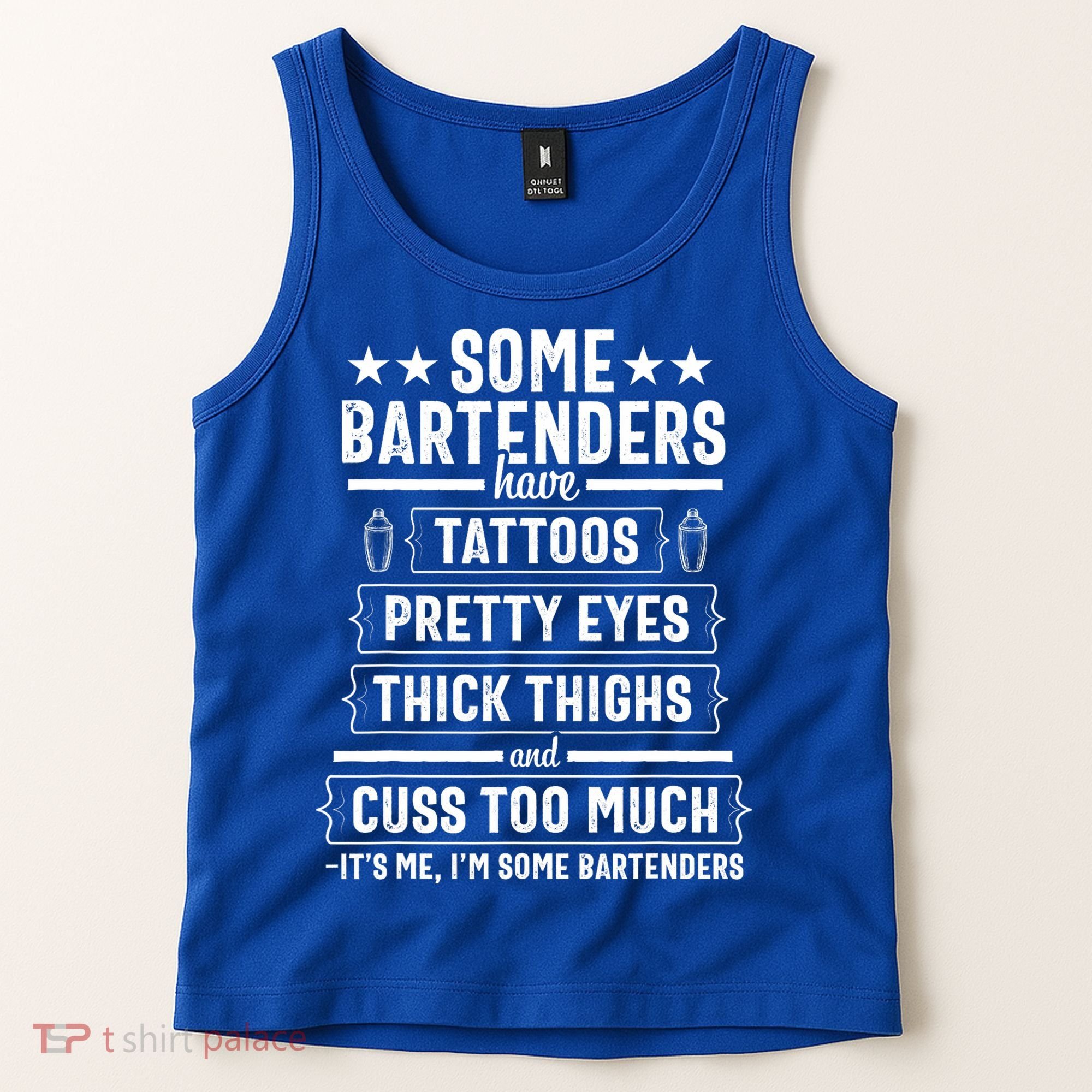 Bartender Gift Women Thighs  Tank Top