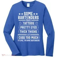 Bartender Gift Women Thighs  Women's Long Sleeve Shirt thumb 0