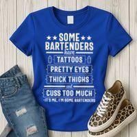 Bartender Gift Women Thighs  Women's T-Shirt thumb 3