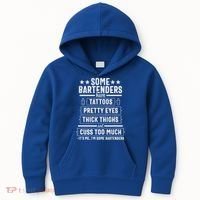 Bartender Gift Women Thighs  Kids Hoodie thumb 0