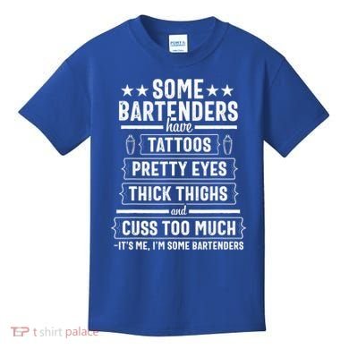 Bartender Gift Women Thighs  Kids T-Shirt
