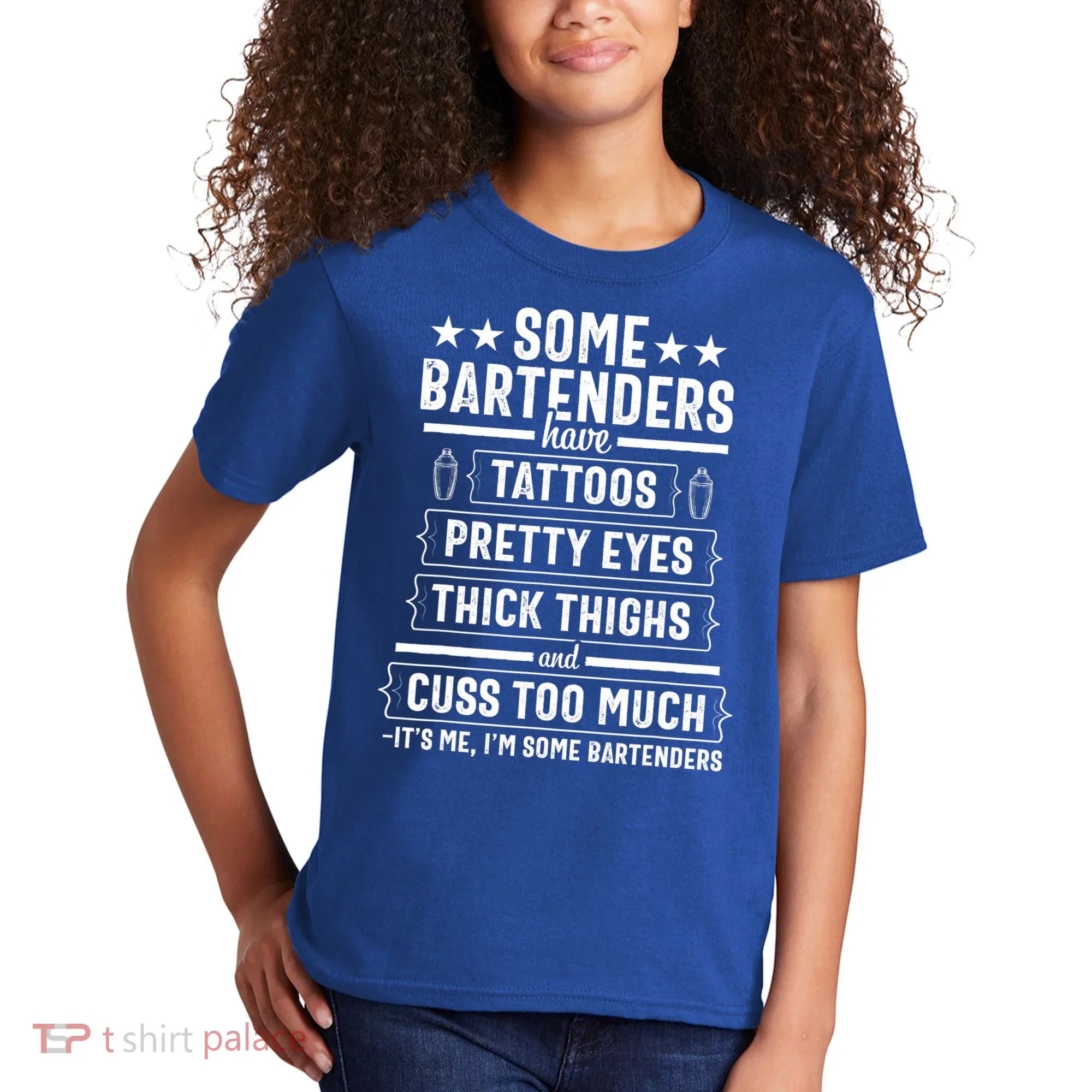 Bartender Gift Women Thighs  Kids T-Shirt