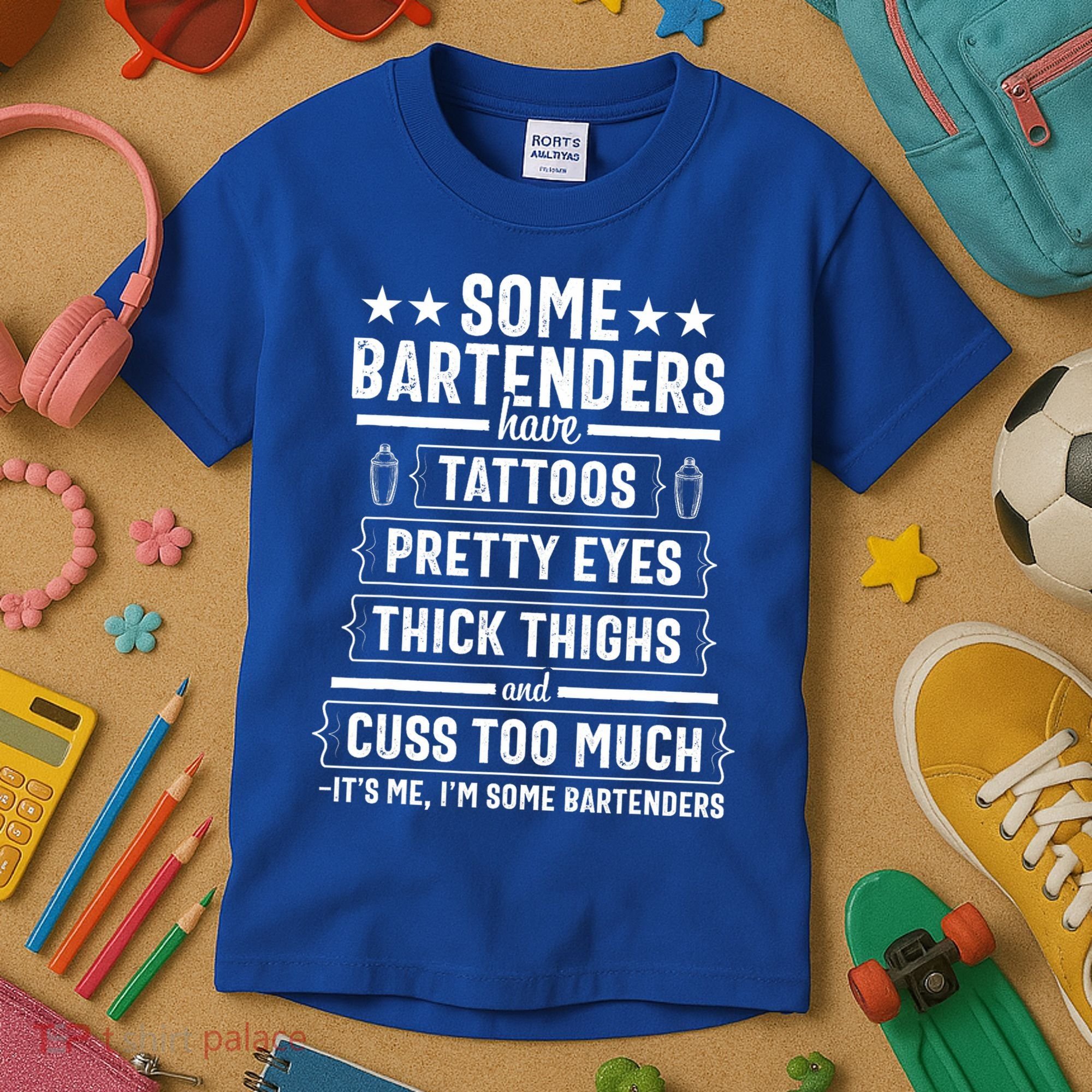 Bartender Gift Women Thighs  Kids T-Shirt