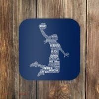 Basketball Girl Women Coaster thumb 0