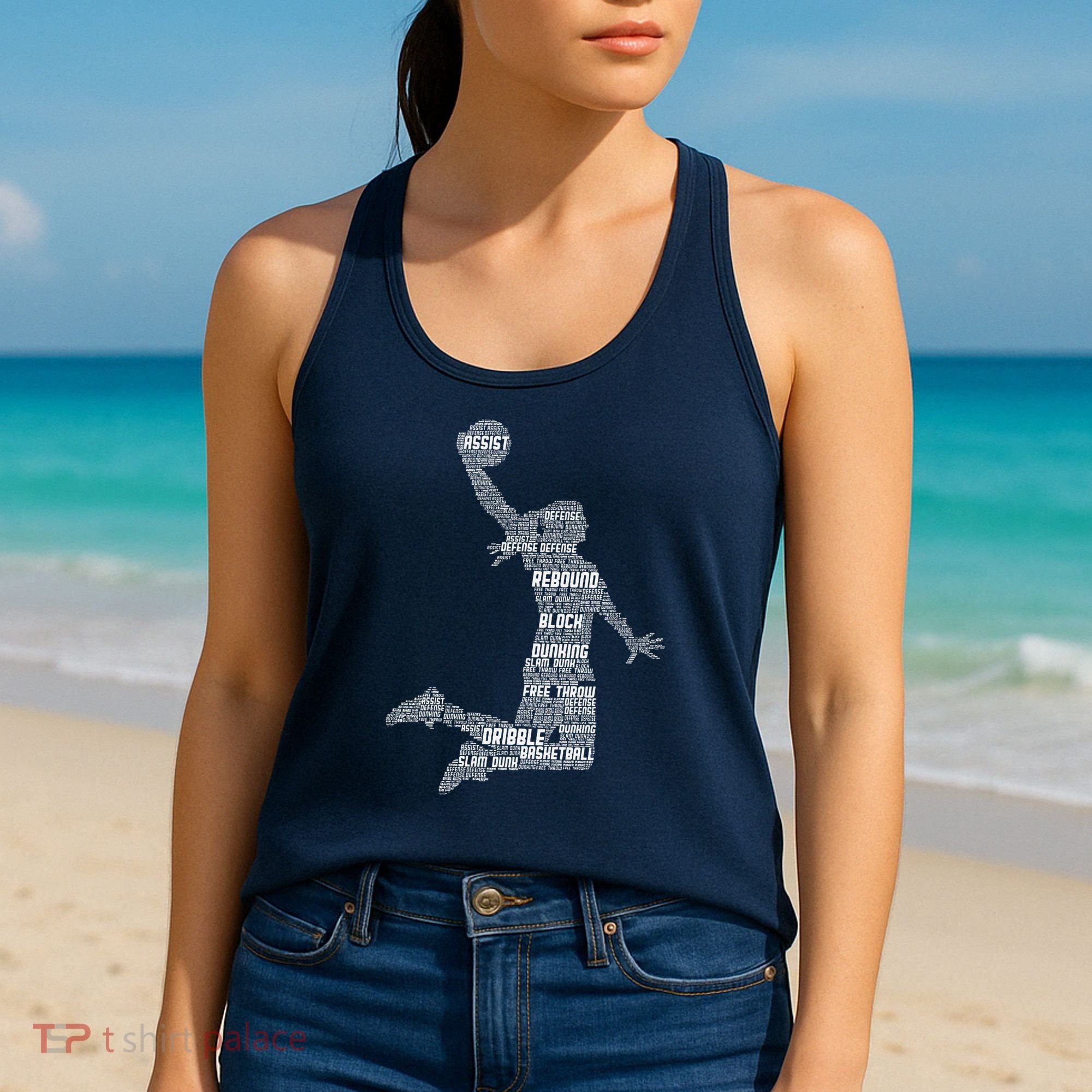Basketball Girl Women Women's Tank Top