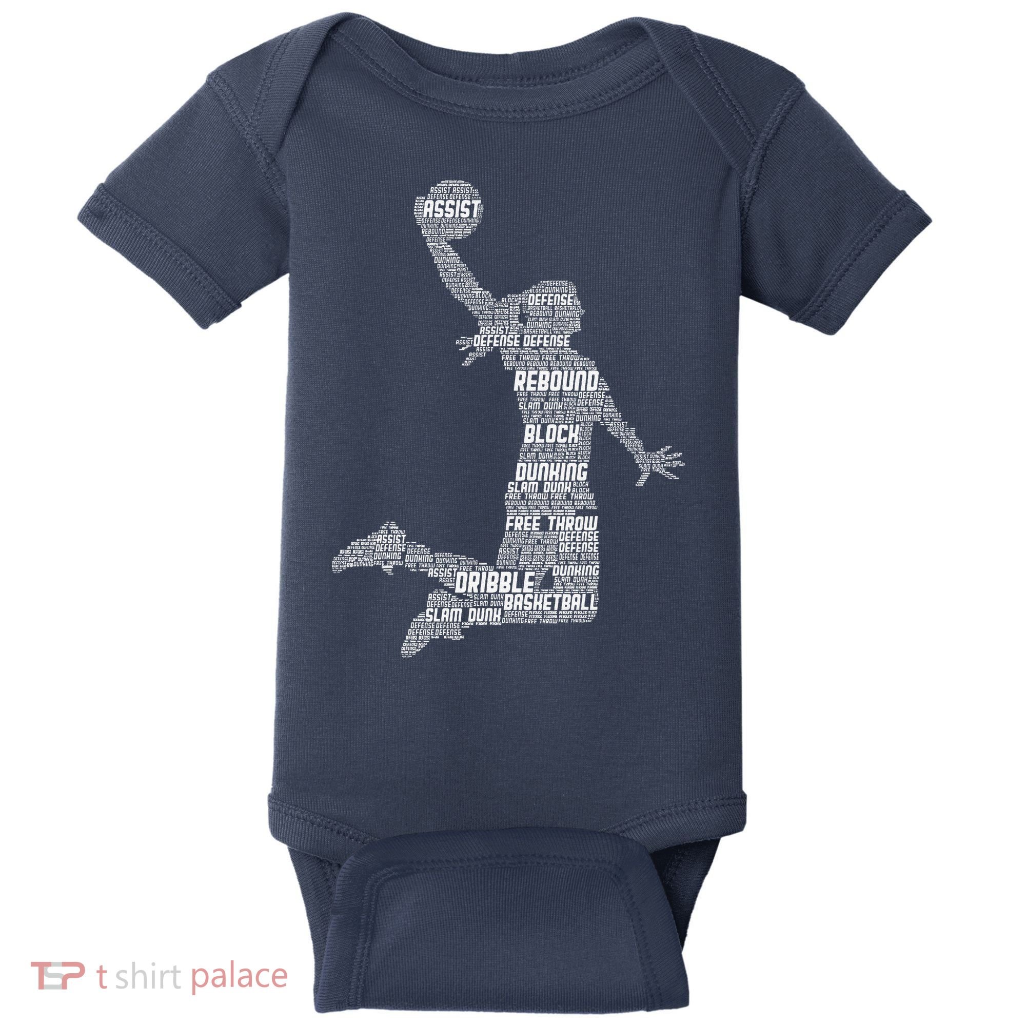 Basketball Girl Women Baby Bodysuit