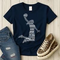 Basketball Girl Women Women's T-Shirt thumb 3
