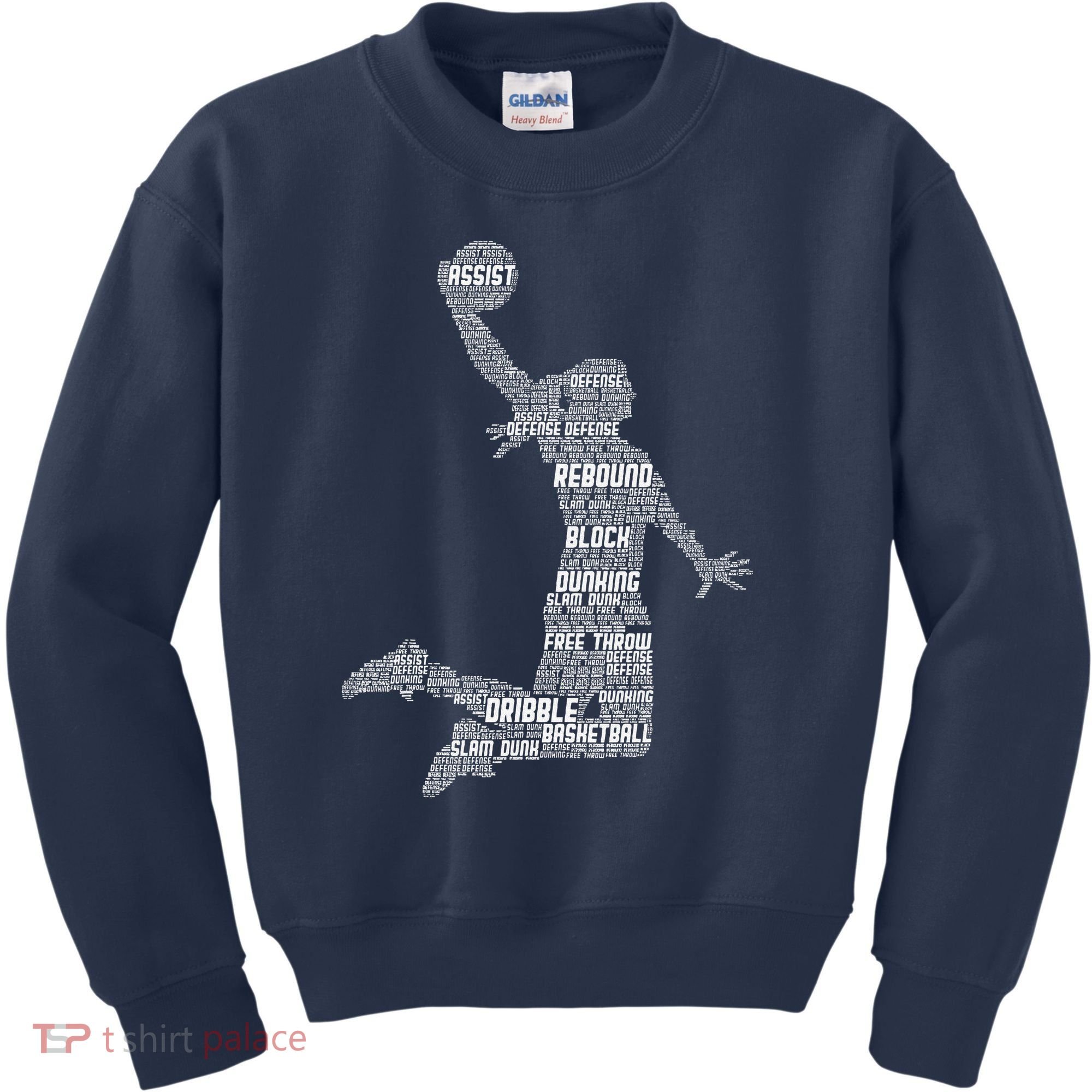 Basketball Girl Women Kids Sweatshirt