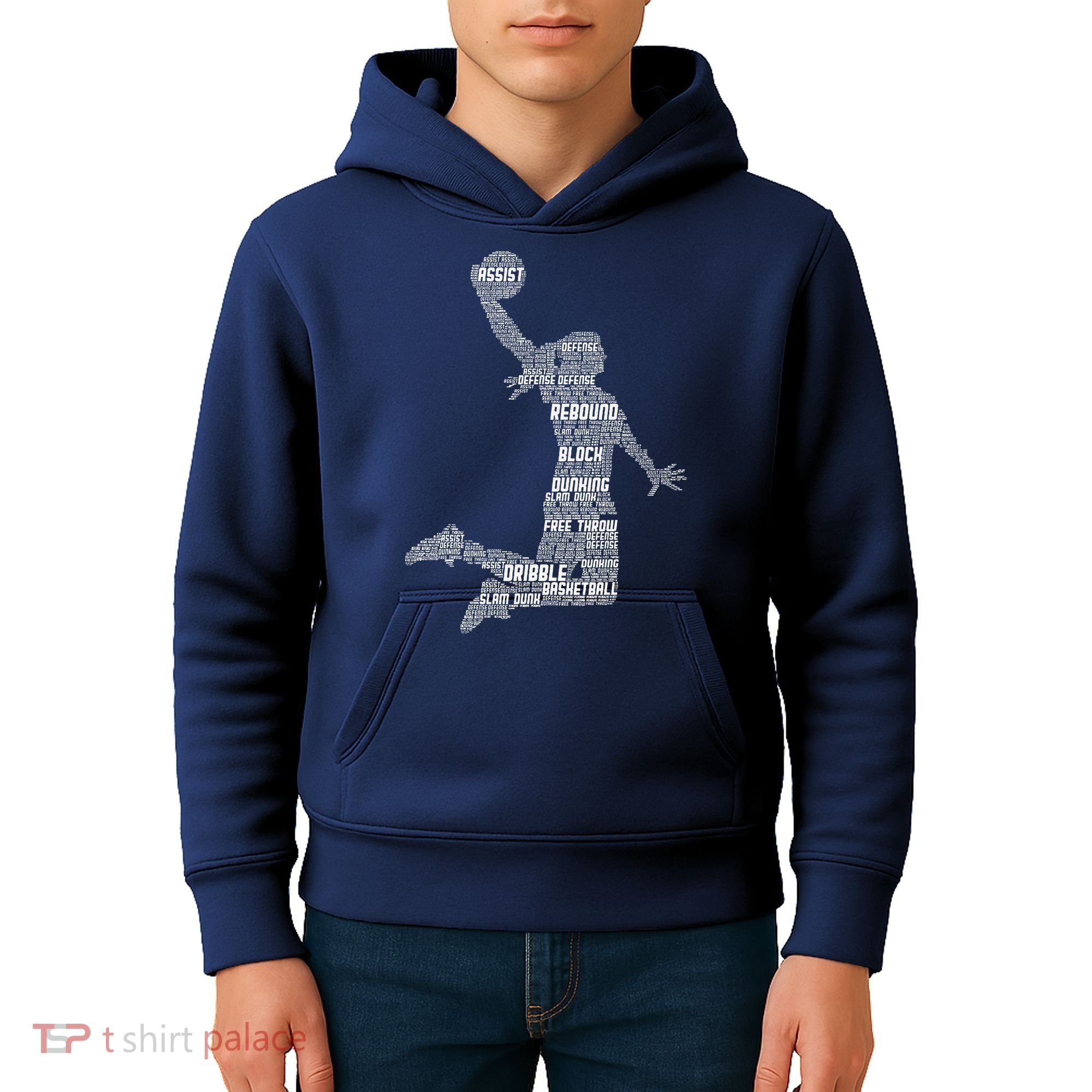 Basketball Girl Women Kids Hoodie