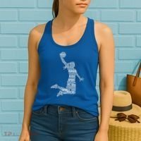 Basketball Girl Women Women's Tank Top thumb 2