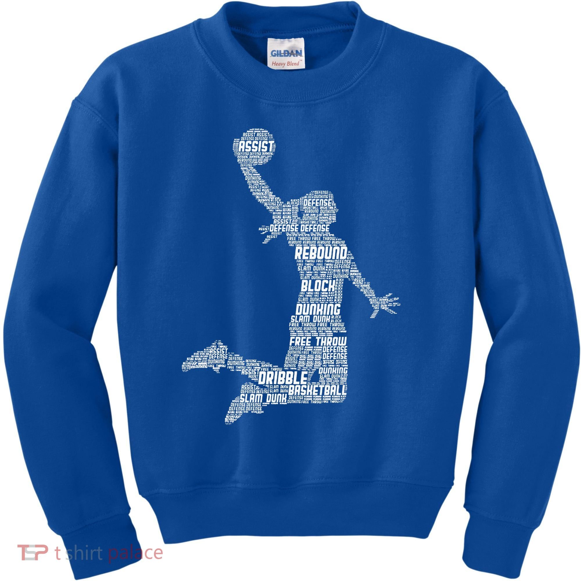 Basketball Girl Women Kids Sweatshirt