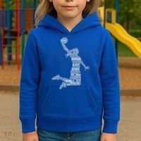 Basketball Girl Women Kids Hoodie thumb 3