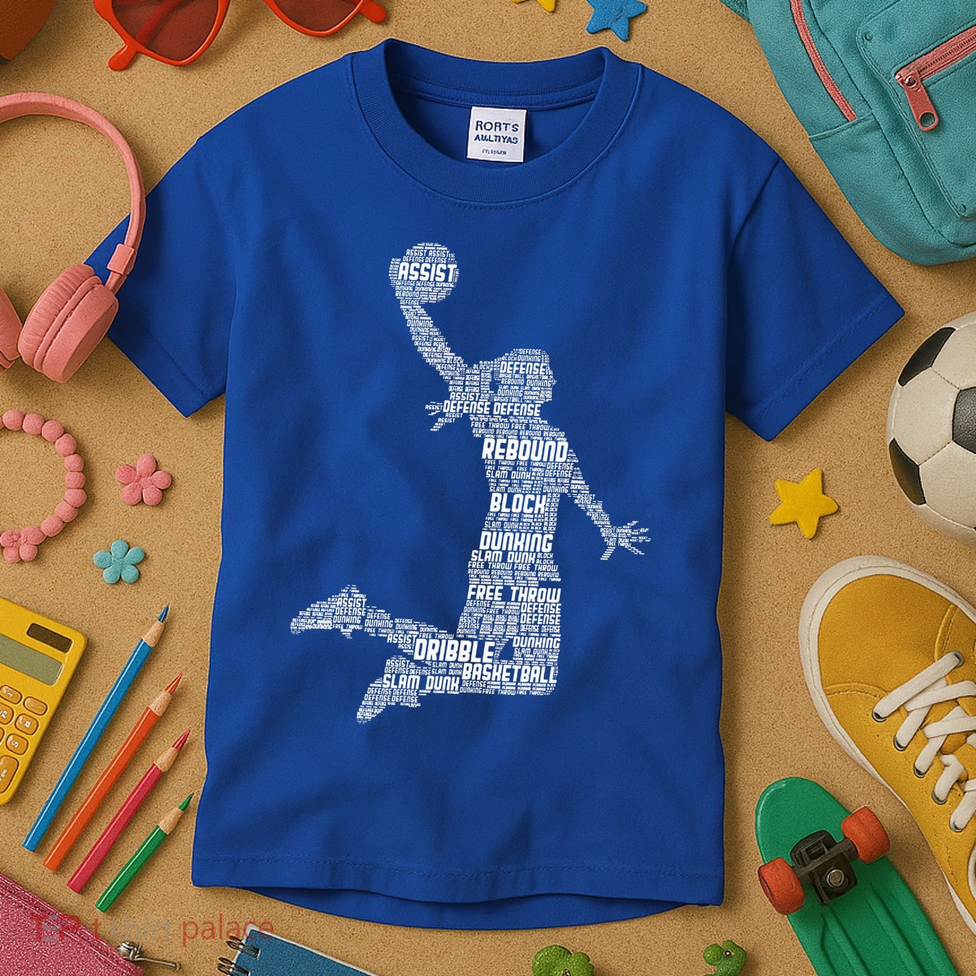 Basketball Girl Women Kids T-Shirt