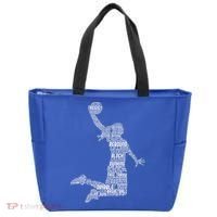 Basketball Girl Women Tote Bag thumb 0