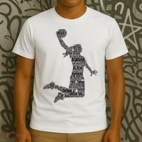 Basketball Girl Player T-Shirt thumb 3