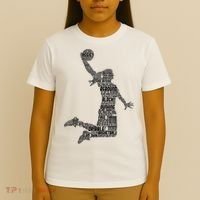 Basketball Girl Player T-Shirt thumb 4
