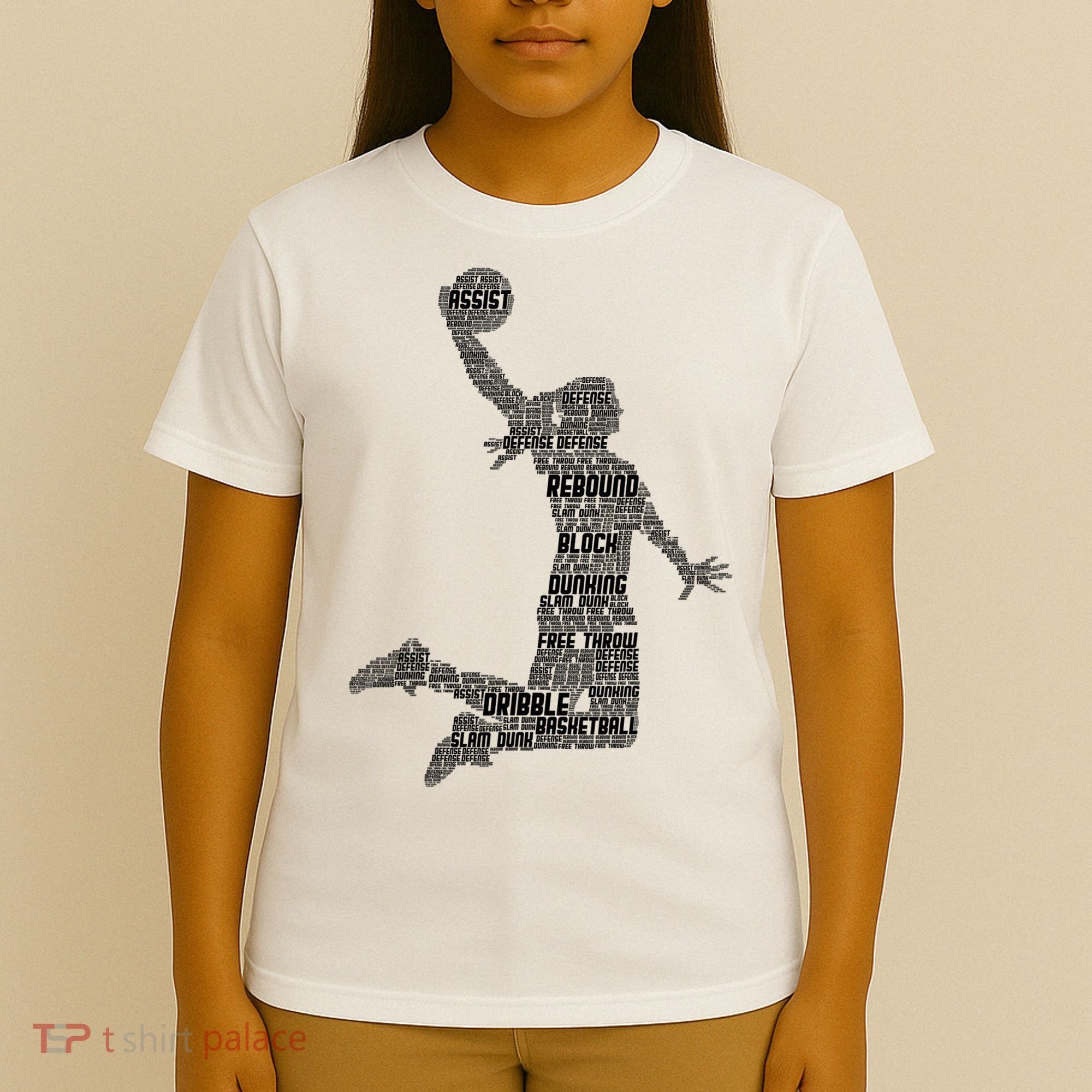 Basketball Girl Player T-Shirt