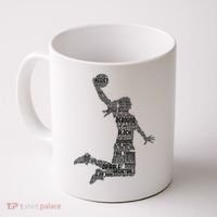 Basketball Girl Player Coffee Mug thumb 0