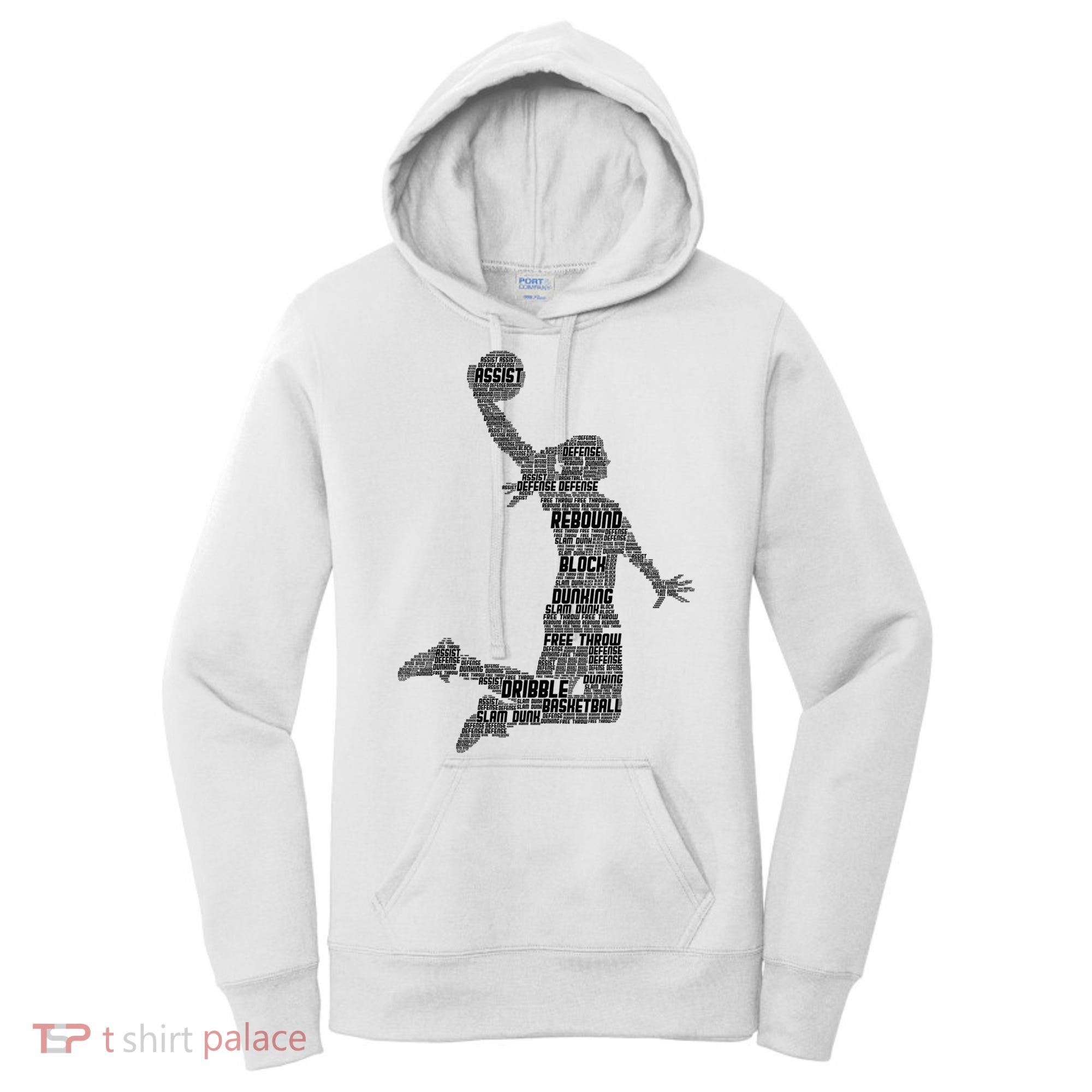 Basketball Girl Player Women's Hoodie