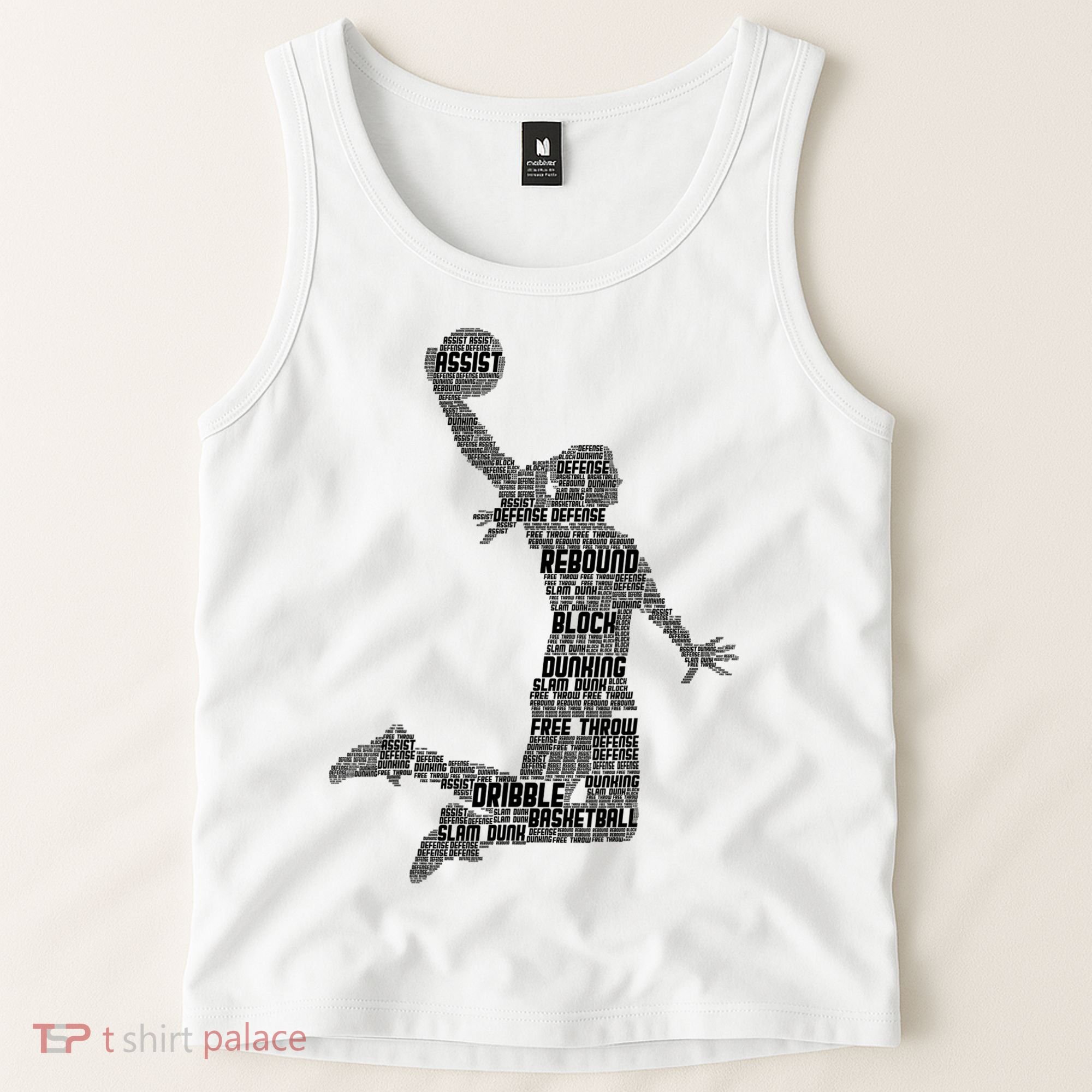 Basketball Girl Player Tank Top