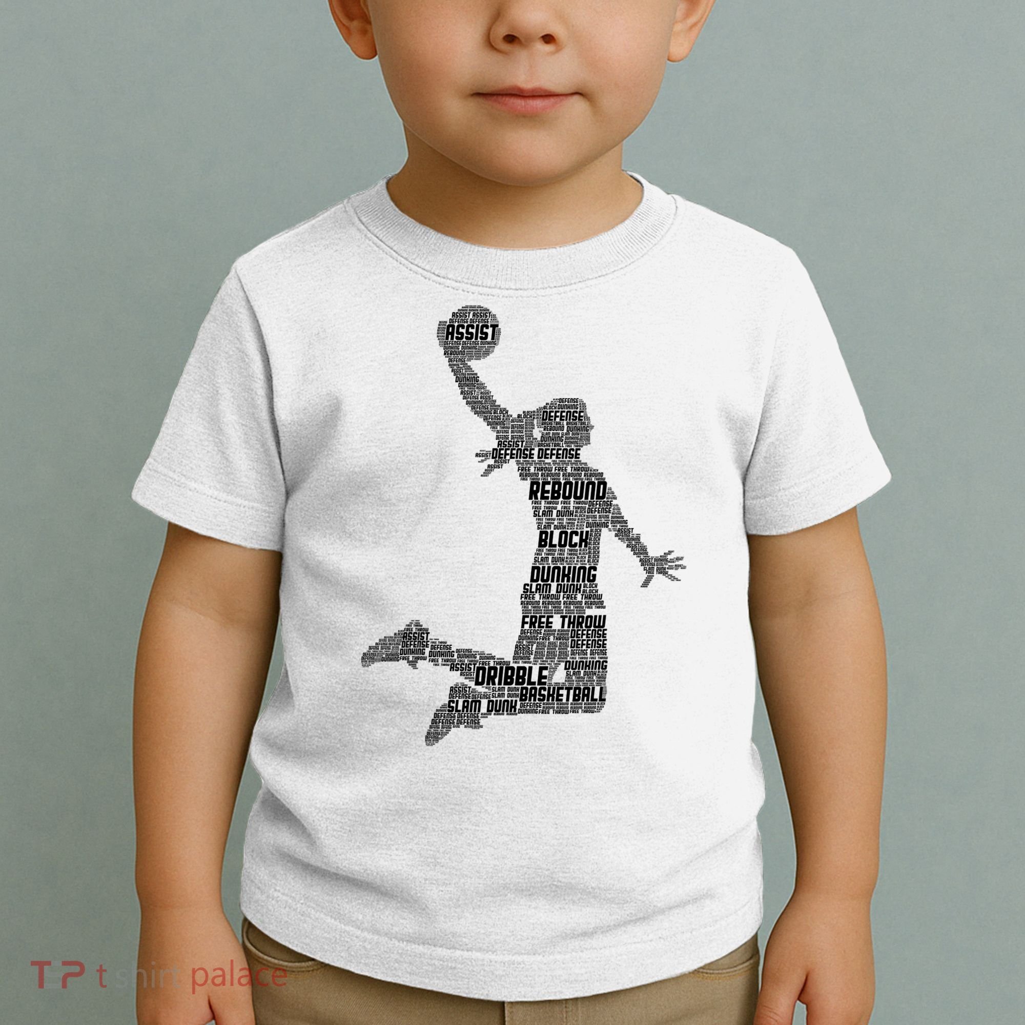 Basketball Girl Player Toddler T-Shirt