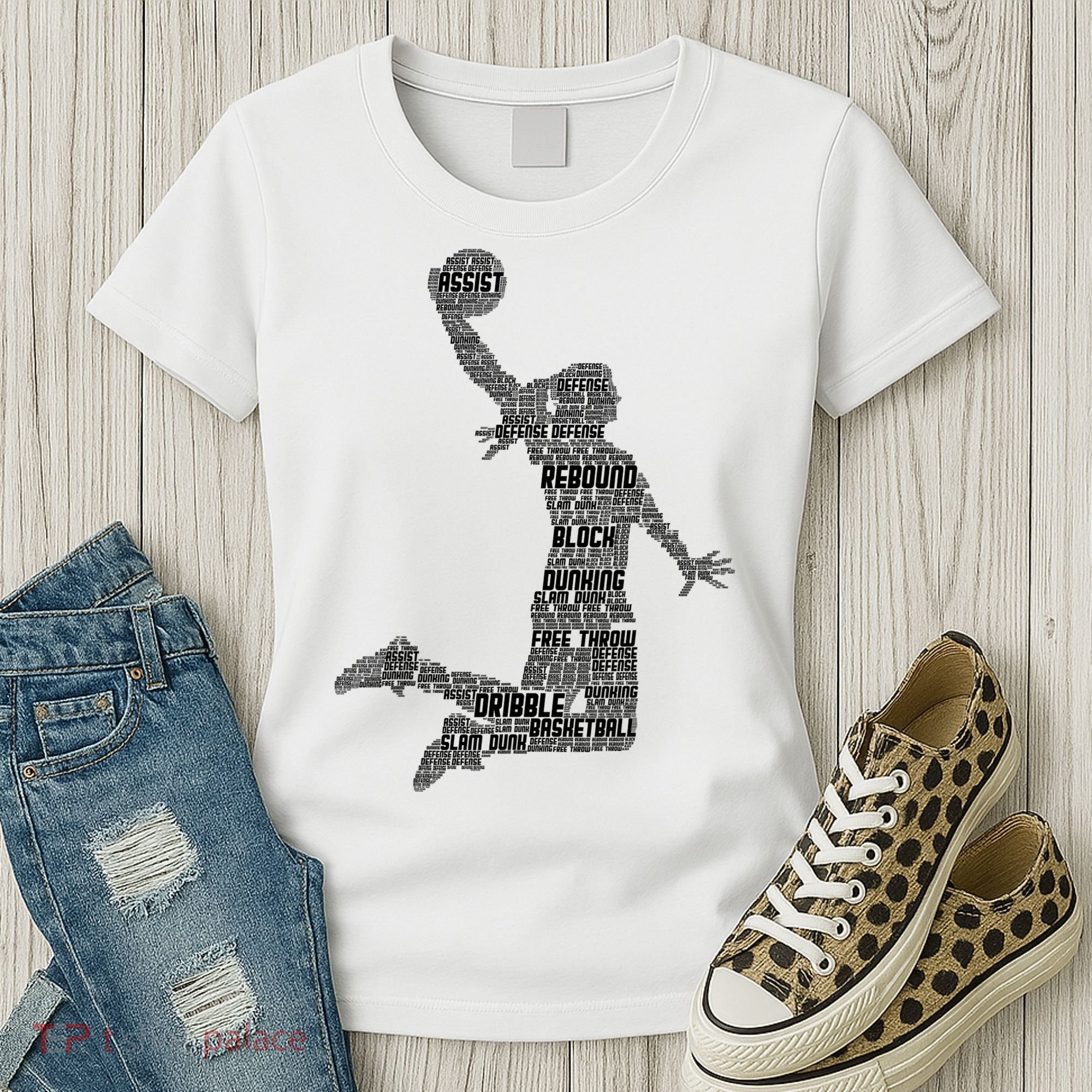 Basketball Girl Player Women's T-Shirt