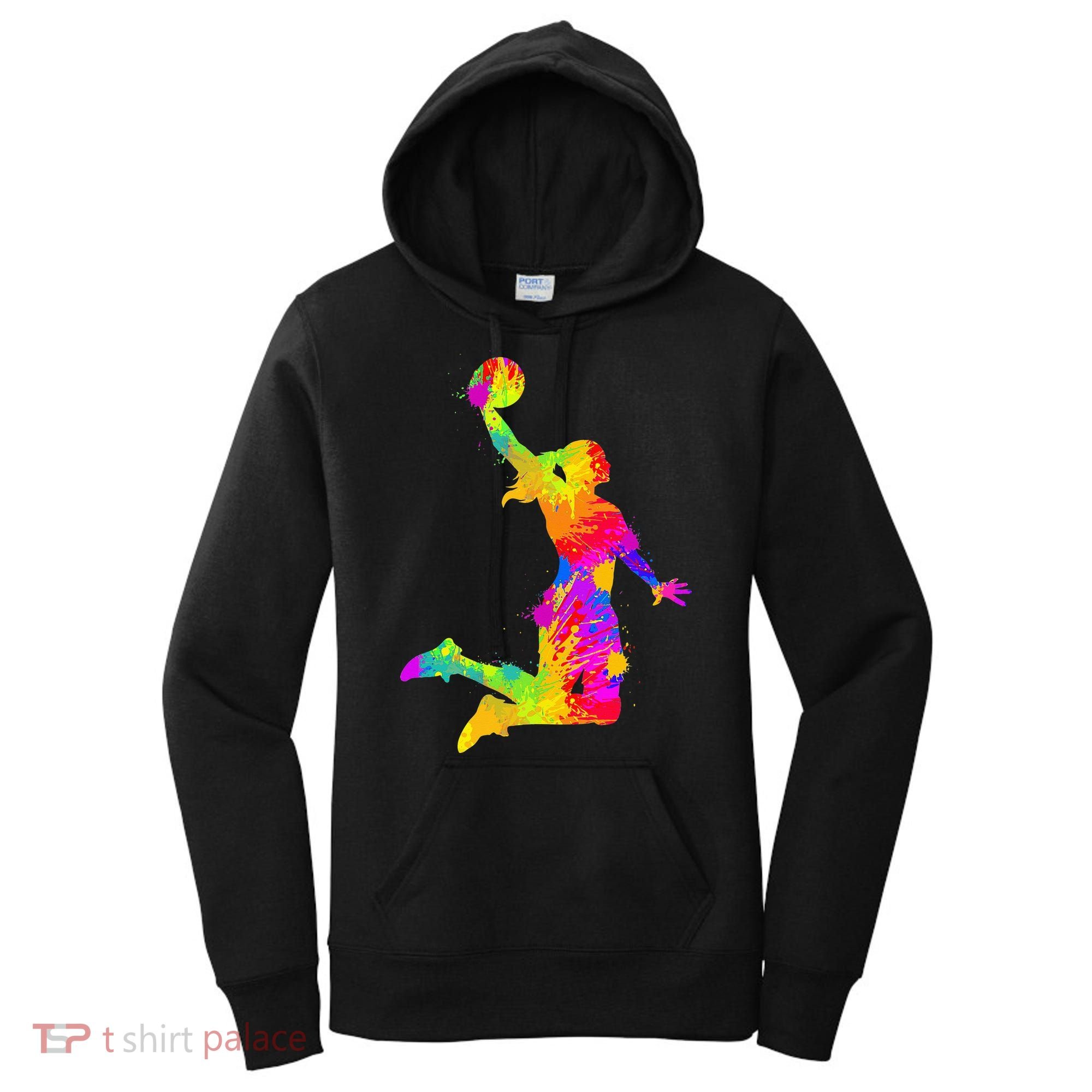 Basketball Girl Women Girl Women's Hoodie