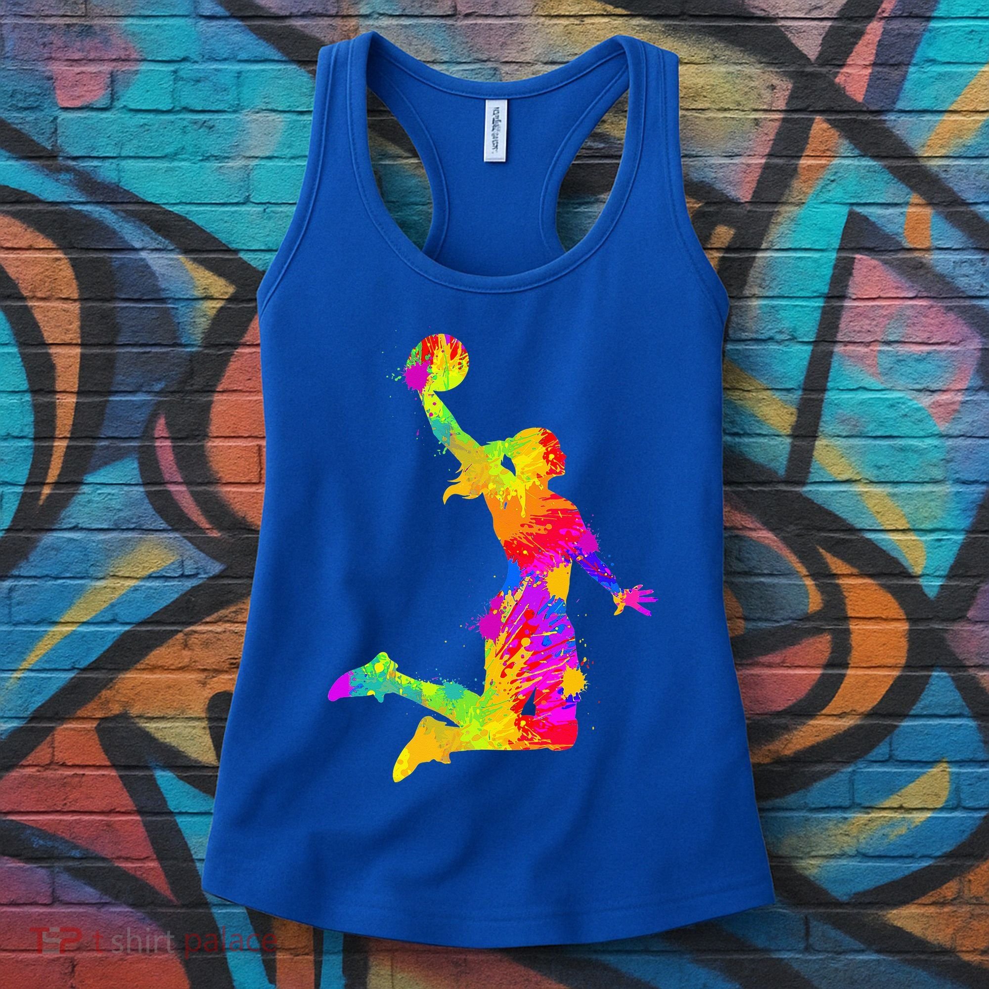 Basketball Girl Women Girl Women's Tank Top
