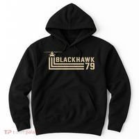 Black Hawk 79 Helicopter Retro Hoodie thumb 0