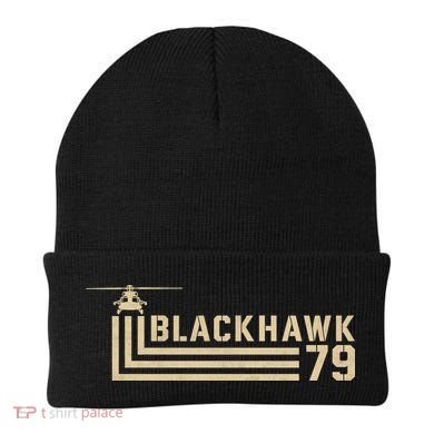 Black Hawk 79 Helicopter Retro Beanie