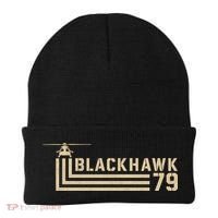 Black Hawk 79 Helicopter Retro Beanie thumb 0